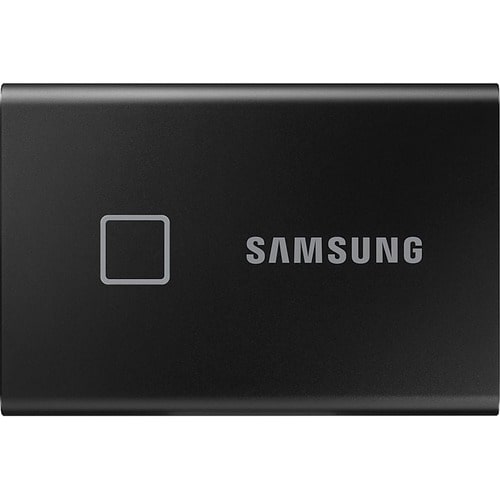 Samsung T7 MU-PC1T0K/WW 1 TB Portable Solid State Drive - External - PCI Express NVMe - Black - Gaming Console Device Supported - USB 3.2 (Gen 2) Type - MU-PC1T0K/WW