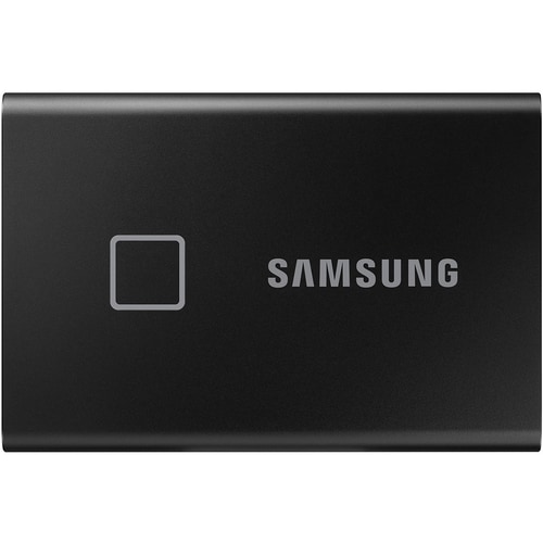 Samsung T7 MU-PC2T0K/WW 2 TB Portable Solid State Drive - External - PCI Express NVMe - Black - Gaming Console Device Supported - USB 3.2 (Gen 2) Type - MU-PC2T0K/WW - Image 3