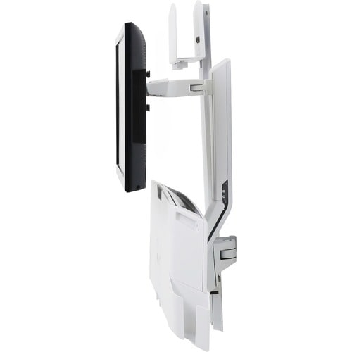 SV COMBO ARM WORKSURFACE W/ SML CPU HOLD PAN BWT - 45-594-216 - Image 4
