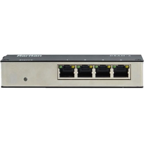 Raritan Dominion DSAM-4 Device Server - Twisted Pair x USB - 4 x Serial Port - 10Base-T - Ethernet - Rack-mountable - TAA Compliant DSAM-4 - DSAM-4