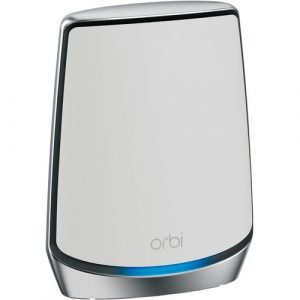 Netgear Orbi RBK853 Wi-Fi 6 IEEE 802.11ax Ethernet Wireless Router - 2.40 GHz ISM Band - 5 GHz UNII Band - 8 x Antenna(8 x Internal) - 750 - RBK853-100NAS