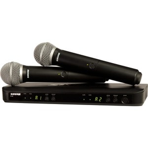Shure BLX288/SM58-H10 WIRELESS DUAL VOCAL SYSTEM BLX288/SM58-H10 - Image 2