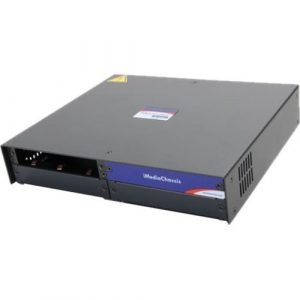 Managed Modular 3-slot Media Converter Chassis, 2 DC Power (also known as MediaChassis 850-10949-2DC) IMC-713-2DC - IMC-713-2DC