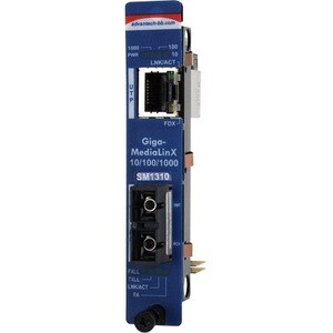 Managed Modular Media Converter, 1000Mbps, Single-Strand 1550xmt, 40km, SC (also known as iMcV 856-11943) IMC-770-SSER - IMC-770-SSER