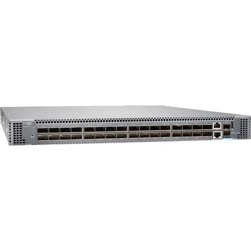 Juniper QFX5120-32C Ethernet Switch – Manageable – 3 Layer Supported – Modular – 310 W Power Consumption – Optical Fiber – 1U – Rack-mountable – 1 Year Limited - QFX5120-32C-AFI-T - Image 2