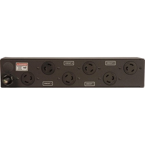 Geist rPDU 2XPR060-103L20TL6 6-Outlets PDU - Basic - NEMA L6-30P - 6 x NEMA L6-20R - 230 V AC - 2U - Horizontal - Rack-mountable, Cabinet-mountable - TAA - 11112VH - Image 2