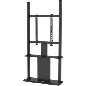 StarTech.com Digital Signage Display Stand - Black - Locking - Cable Management - Portrait Kiosk Enclosure (DSIGNAGESTND) - The portrait kiosk enclosure provides a secure mount for a - DSIGNAGESTND