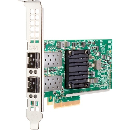 HPE Ethernet 10Gb 2-port 537SFP+ Adapter - PCI Express 3.0 x8 - 2 Port(s) - Optical Fiber - 10GBase-X - Standup P08421-B21 - P08421-B21