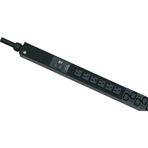 Panduit SmartZone G5 Intelligent 30-Outlets PDU - Monitored - NEMA L21-30P - 18 x IEC 60320 C13, 6 x IEC 60320 C19, 6 x NEMA 5-20R - 208 - P30D02M-BL1A - Image 4