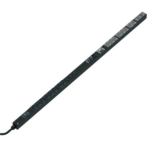 1PK VERTICAL 24 C13 6 C19 MONITORED INPUT MOQ10 NC/NR - P38D25M-BL1A - Image 2