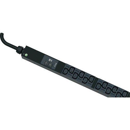 1PK VERTICAL 24 C13 6 C19 MONITORED INPUT MOQ10 NC/NR - P38D25M-BL1A - Image 4