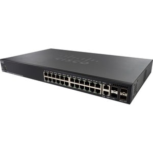 Cisco CERT REFURB CISCO SG350X-24MP 24-PRTGB POESTACKABLE SWITCH REMAN SG350X-24MPK9UK-RF