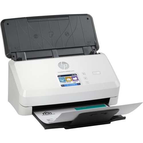 HP ScanJet Pro N4000 Sheetfed Scanner - 600 x 600 dpi Optical - 40 ppm (Mono) - 40 ppm (Color) - Grayscale, Color, Monochrome Scan - PC Free - 6FW08A#BGJ - Image 10