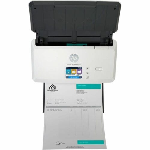 HP ScanJet Pro N4000 Sheetfed Scanner - 600 x 600 dpi Optical - 40 ppm (Mono) - 40 ppm (Color) - Grayscale, Color, Monochrome Scan - PC Free - 6FW08A#BGJ - Image 12