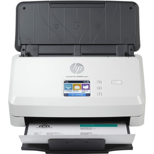 HP ScanJet Pro N4000 Sheetfed Scanner - 600 x 600 dpi Optical - 40 ppm (Mono) - 40 ppm (Color) - Grayscale, Color, Monochrome Scan - PC Free - 6FW08A#BGJ - Image 7
