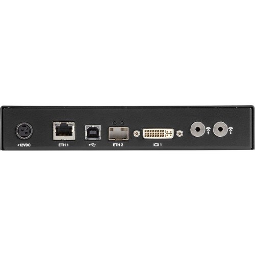 Black Box Emerald PE KVM Extender with Virtual Machine Access - DVI-D, V-USB 2.0, Audio - 1 Computer(s) - WUXGA - 1920 x 1200 Maximum Video Resolution - - EMD2000PE-T - Image 3