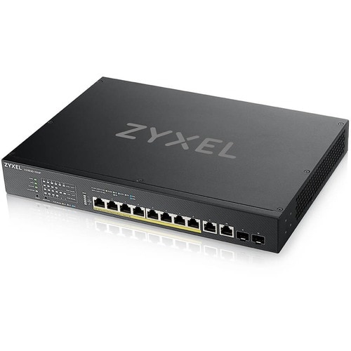 8 PORT MULTI-GIG BASE-T POE SMART MNGD SW+2MGIG RJ45+2 10G SFP+ - XS1930-12HP