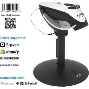 Socket Mobile DuraScan D760 Ultimate Barcode Scanner and Passport Reader, v20 - Wireless Connectivity - 30" Scan Distance - 1D, 2D - Laser - Bluetooth - White - - CX3796-2556