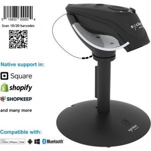 Socket Mobile DuraScan D760 Ultimate Barcode Scanner and Passport Reader, v20 - Wireless Connectivity - 30" Scan Distance - 1D, 2D - Laser - Bluetooth - Black - - CX3798-2558
