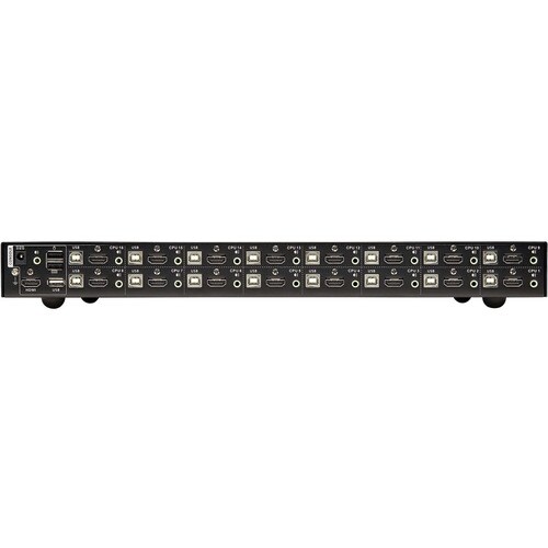 Eaton Tripp Lite Series 16-Port HDMI/USB KVM Switch with Audio/Video and USB Peripheral Sharing, 1U Rack-Mount, TAA - 16 Computer(s) - 4 Local User(s) - 1920 x 1200 - B024-HU16 - Image 3