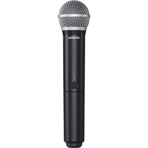 Shure Wireless Dual Vocal System with two Beta 58A - 542 MHz to 572 MHz Operating Frequency - 50 Hz to 15 kHz Frequency Response - 299.87 ft - BLX288/B58-H10 - Image 2
