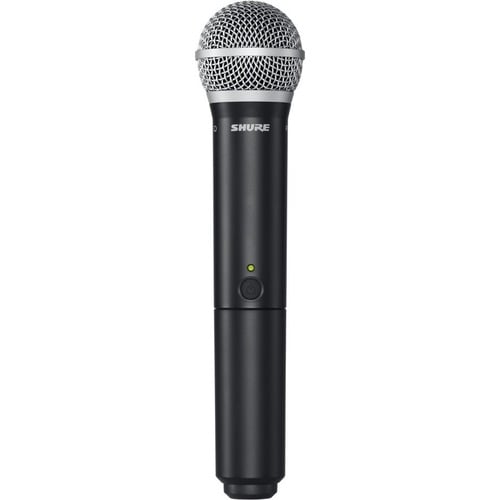Shure Wireless Dual Vocal System with two Beta 58A - 572 MHz to 596 MHz Operating Frequency - 50 Hz to 15 kHz Frequency Response - 299.87 ft - BLX288/B58-H11 - Image 2