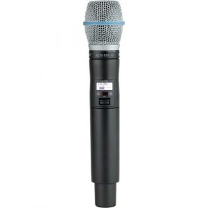 Shure ULXD2/B87A Digital Handheld Transmitter with Beta 87A Capsule - 174 MHz to 216 MHz Operating Frequency - 328.08 ft Operating Range ULXD2/B87A=-V50 - ULXD2/B87A=-V50