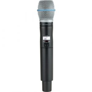Shure ULXD2/B87C Digital Handheld Transmitter with Beta 87C Capsule - 572 MHz to 616 MHz Operating Frequency - 328.08 ft Operating Range ULXD2/B87C=-J50A - ULXD2/B87C=-J50A