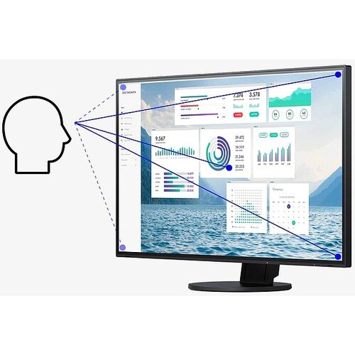 27IN LCD TFT IPS FRAMELESS DESIGN BLACK - EV2760FX-BK - Image 15