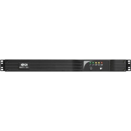 Eaton Tripp Lite Series SmartPro 120V 500VA 300W Line-Interactive UPS, 1U, WEBCARDLX, USB, DB9, 6 Outlets - 1U Rack/Tower - AVR - 14.40 Hour Recharge - 3 Minute - SMART500RT1UN - Image 2