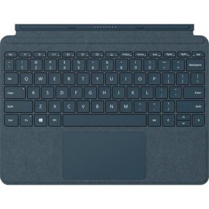 Microsoft Signature Type Cover Keyboard/Cover Case Microsoft Surface Go, Surface Go 2 Tablet - English Keyboard - Ice Blue - Fabric, Alcantara Body - 7.5" Height x 9.8" - KCS-00105