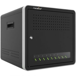 Rocstor VOLT SC8 USB-C Stackable Sync & Charging Station - Up to 14" Screen Support VTSC08-01 - VTSC08-01