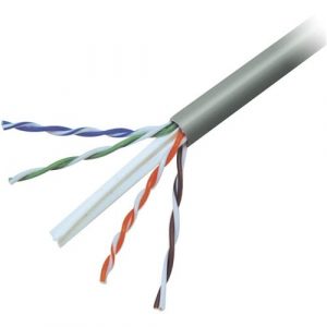 1000FT BULK CAT6 PNK GIGABIT SOLID 24AWG PLENUM CABLE 4PR - A7L704-1000PNKP