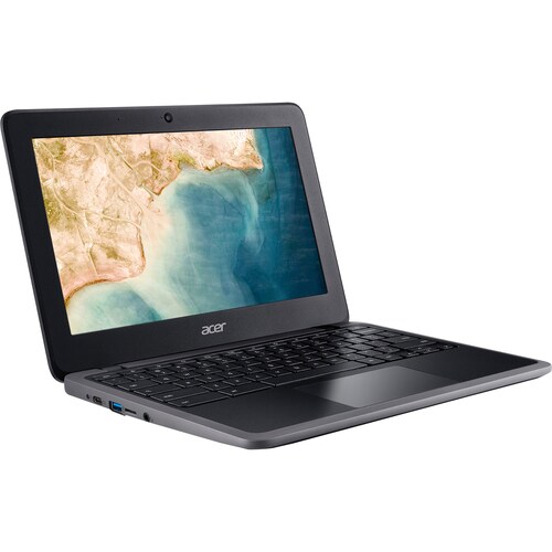 Acer Chromebook 311 C733-C2UT 11.6" Chromebook - HD - Intel Celeron N4020 - 4 GB - 32 GB Flash Memory - English (US), French Keyboard - Shale Black - NX.H8VAA.007 - Image 6