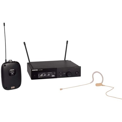Shure SLX-D Digital Wireless Systems - 470 MHz to 514 MHz Operating Frequency - 20 Hz to 20 kHz Frequency Response SLXD14/153T-G58 - SLXD14/153T-G58
