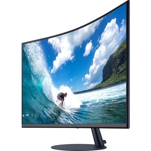 Samsung C32T550FDN 32" Class Full HD Gaming LCD Monitor - 16:9 - Dark Blue Gray - 32" Viewable - 1920 x 1080 - FreeSync - Speakers - HDMI - LC32T550FDNXZA - Image 3