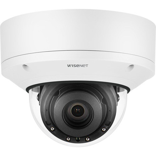 Wisenet X-Series XND-8081REV 5 Megapixel Indoor/Outdoor HD Network Camera - Color, Monochrome - Dome - Signal White - 164.04 ft - H.265, H.264, MJPEG - 2560 x 1920 - XND-8081REV - Image 2