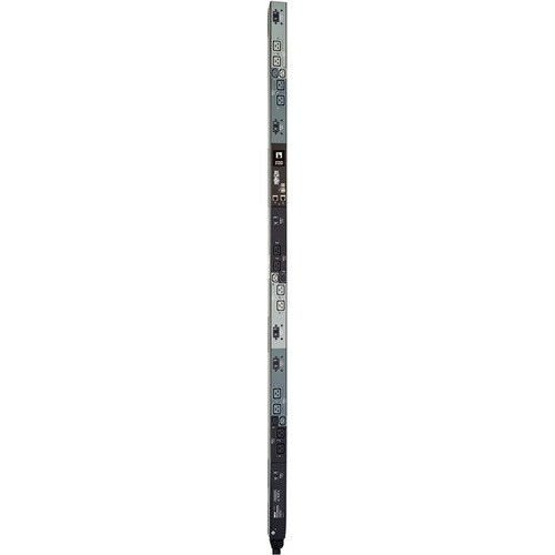 Eaton Tripp Lite Series 16.2kW 208V 3PH Monitored Per-Outlet PDU - LX Interface, Gigabit, 18 Outlets, IEC 309 60A Blue Input, LCD, 1.8 m Cord, 0U 1.8 m - PDU3EVNR6G60A - Image 2
