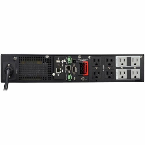 Eaton Tripp Lite Series SmartPro 750VA 750W 120V Line-Interactive Sine Wave UPS - 8 Outlets, Extended Run, Network Card Included, LCD, USB, DB9, 2U Rack/Tower - 2U Rack/Tower - SMART750RMXL2UN - Image 2