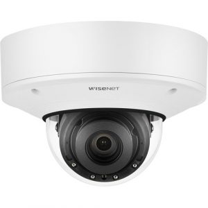 Hanwha Techwin PNV-A9081R 8 Megapixel Outdoor 4K Network Camera - Color - Dome - White - 98.43 ft Infrared Night Vision - H.264, MJPEG, H.265, H.264 (MP), H.264 - PNV-A9081R
