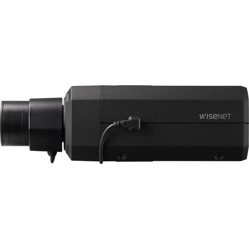 Hanwha Techwin PNB-A9001 8 Megapixel Indoor/Outdoor 4K Network Camera - Color - Box - Black - H.264, MJPEG, H.265, H.264 (MP), H.264 HP - 3840 x 2160 - - PNB-A9001 - Image 2