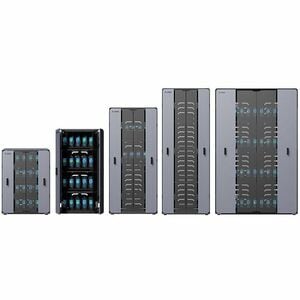 ZEBRA COMPACT 1SHELF INTELLIGENT CABINET NA ASSEMBLED W/ PDU CS-CAB-1-B-C6-N
