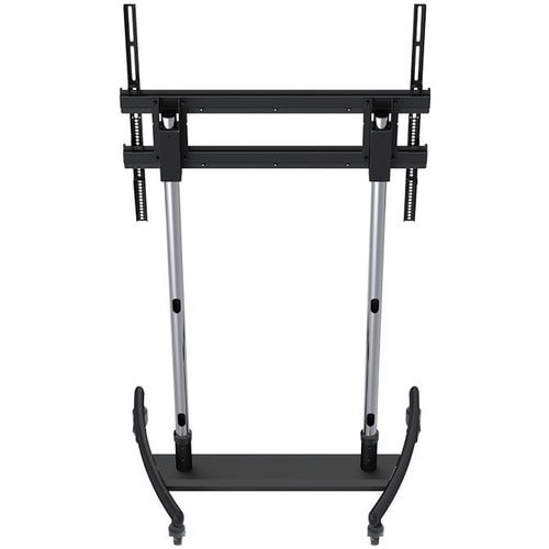 Premier Mounts Large Format Mobile Cart for Flat-panels up to 300 lbs - Up to 98" Screen Support - 300 lb Load Capacity - 84.72" Height x 44.94" - LFC-L - Image 3