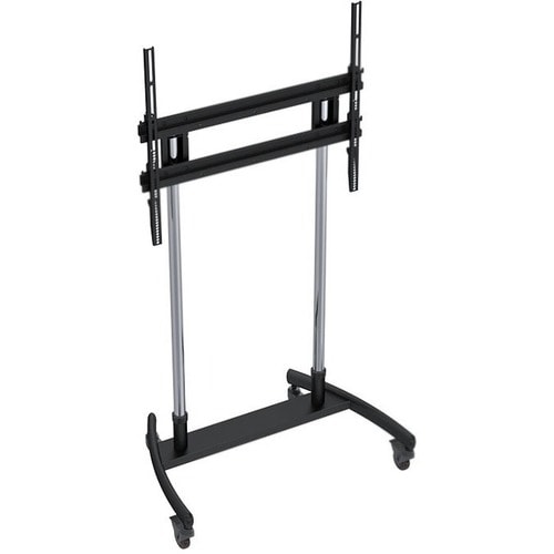 Premier Mounts Large Format Mobile Cart for Flat-panels up to 300 lbs - Up to 98" Screen Support - 300 lb Load Capacity - 84.72" Height x 44.94" - LFC-L