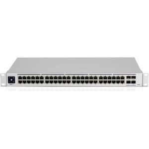 Ubiquiti UNIFI 48PORT GB SWITCH PRO 802.3BT WITH LAYER3 FEATURES SFP+ USW-PRO-48