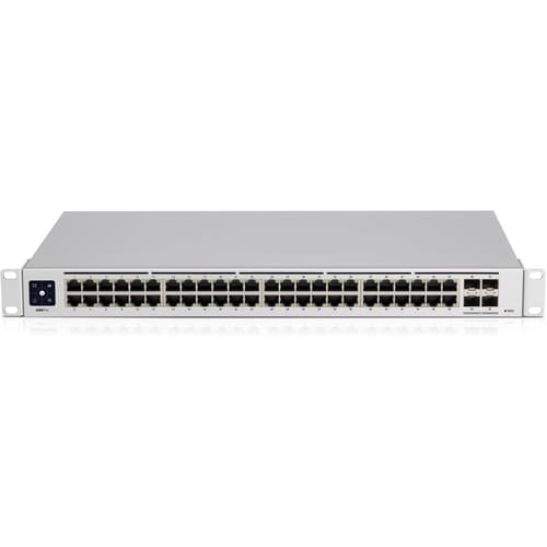 Ubiquiti UNIFI 48PORT GB SWITCH PRO 802.3BT WITH LAYER3 FEATURES SFP+ USW-PRO-48