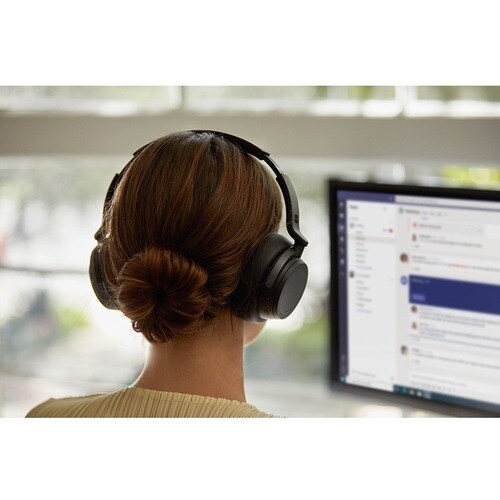 Microsoft New Surface Headphones 2 - Stereo - USB Type C, Mini-phone (3.5mm) - Wired/Wireless - Bluetooth - 20 Hz to 20 kHz - Over-the-head - Binaural - - QXL-00009 - Image 7