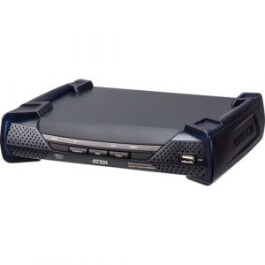 ATEN DVI-I Dual Display KVM over IP Receiver - 2 Computer(s) - WUXGA - 1920 x 1200 Maximum Video Resolution - 1 x Network (RJ-45) - 4 x - KE6940AR
