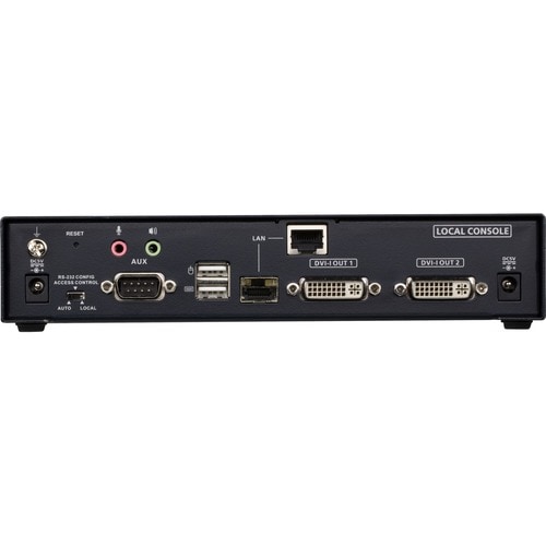 ATEN DVI-I Dual Display KVM over IP Transmitter - 2 Computer(s) - 2 Local User(s) - WUXGA - 1920 x 1200 Maximum Video Resolution - 1 x Network - KE6940AT - Image 3
