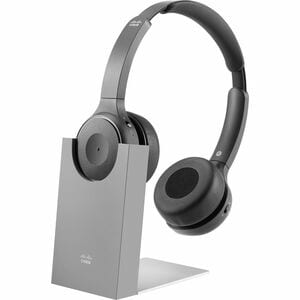 Cisco 730 WRLS DUAL ON EAR HEADSET AND STAND USBA BNDL CARBON HS-WL-730-BUNAS-C - Image 2